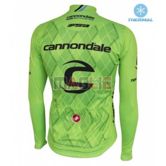 Maglia Cannondale manica lunga 2016 nero e verde - Clicca l'immagine per chiudere